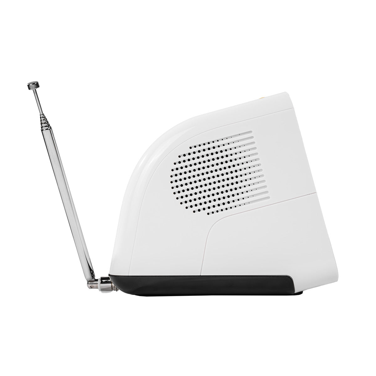 ELAC RD100 Radio Alarm Clock and Bluetooth Speaker (White)