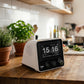ELAC RD100 Radio Alarm Clock and Bluetooth Speaker (White)