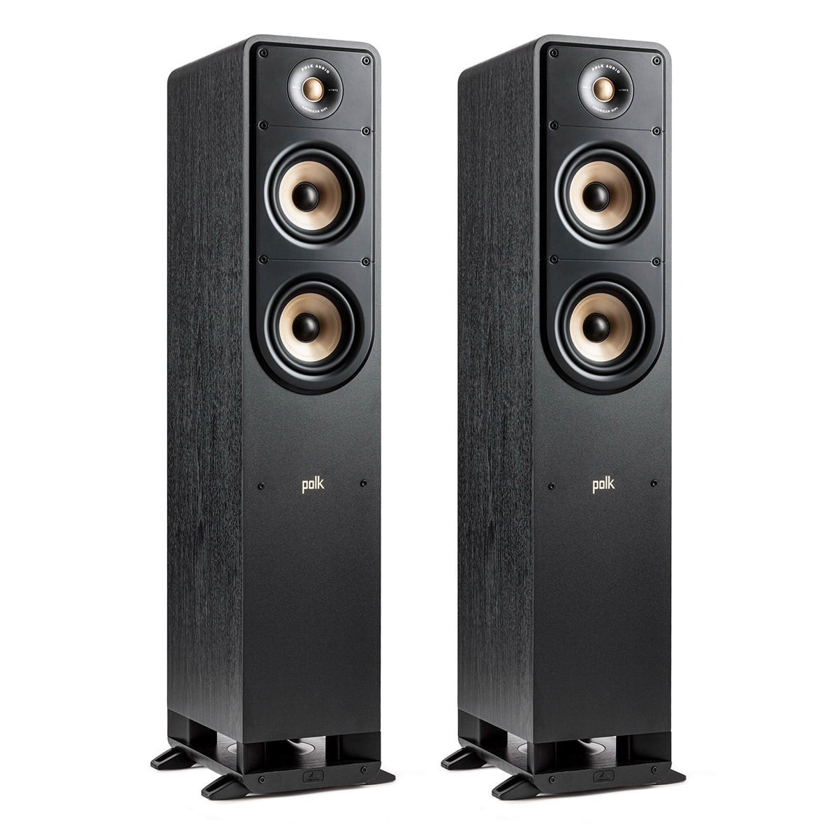 Polk Audio Signature Elite ES50 Hi-Fi Home Theater Floorstanding Speakers - Pair (Black)