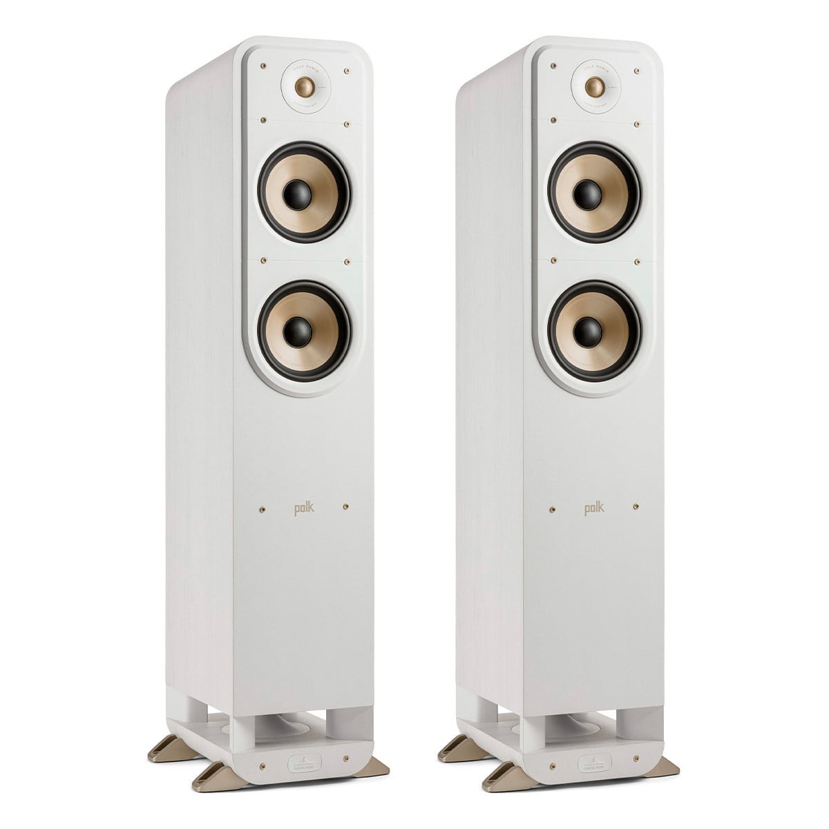 Polk Audio Signature Elite ES55 Hi-Fi Home Theater Floorstanding Speakers - Pair (White)