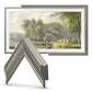 Deco TV Frames 32" Slim Frame for Samsung The Frame TV 2021-2024 (Empire Silver)