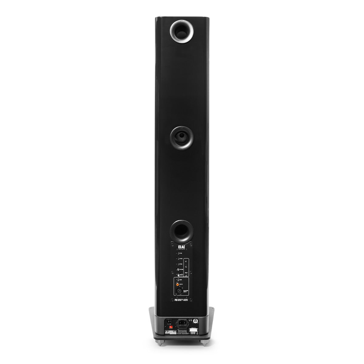 ELAC Navis ARF51 5.25 Inch Powered Floorstanding Speakers - Pair (Gloss Black)
