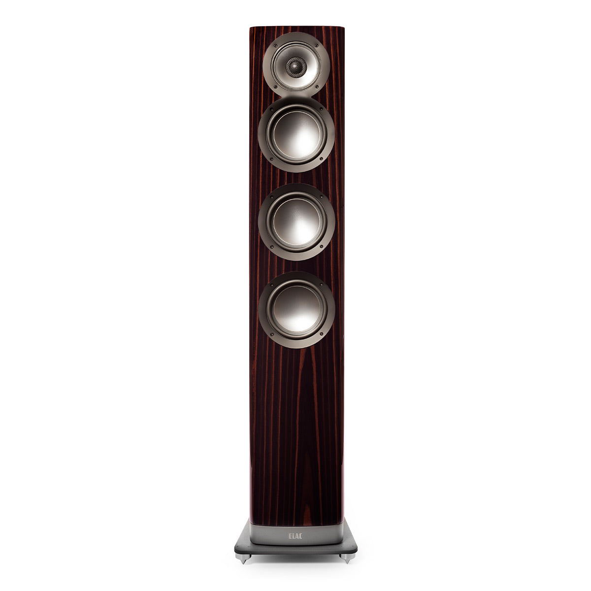 ELAC Navis ARF51 5.25 Inch Powered Floorstanding Speakers - Pair (Gloss Ebony Emara)