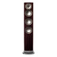 ELAC Navis ARF51 5.25 Inch Powered Floorstanding Speakers - Pair (Gloss Ebony Emara)