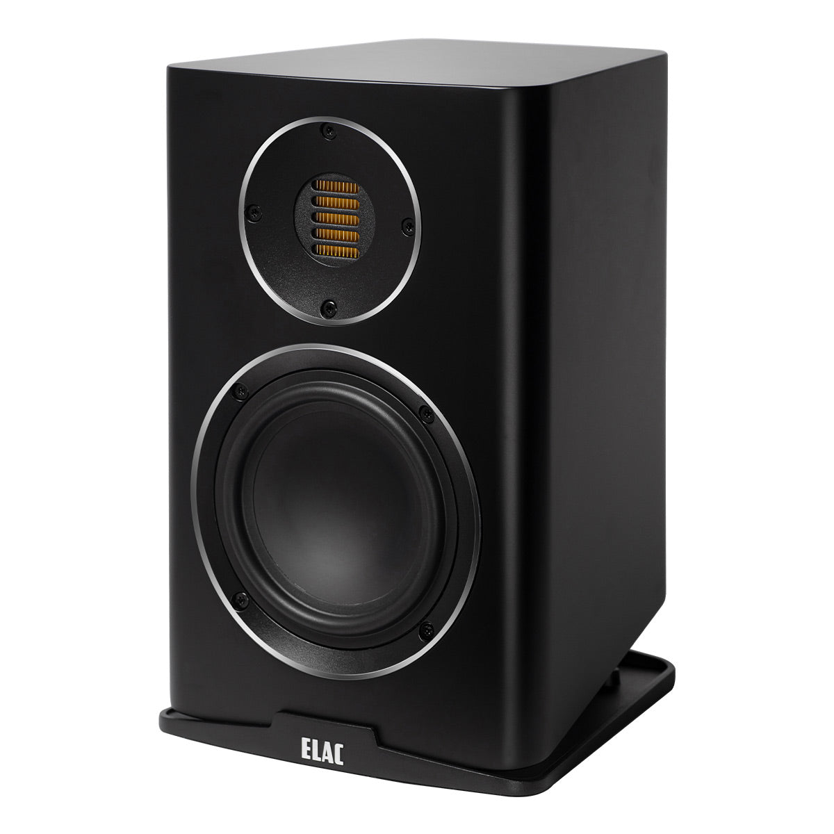 ELAC BS243.4 Carina 5.25 Inch Bookshelf Speakers - Pair (Satin Black)