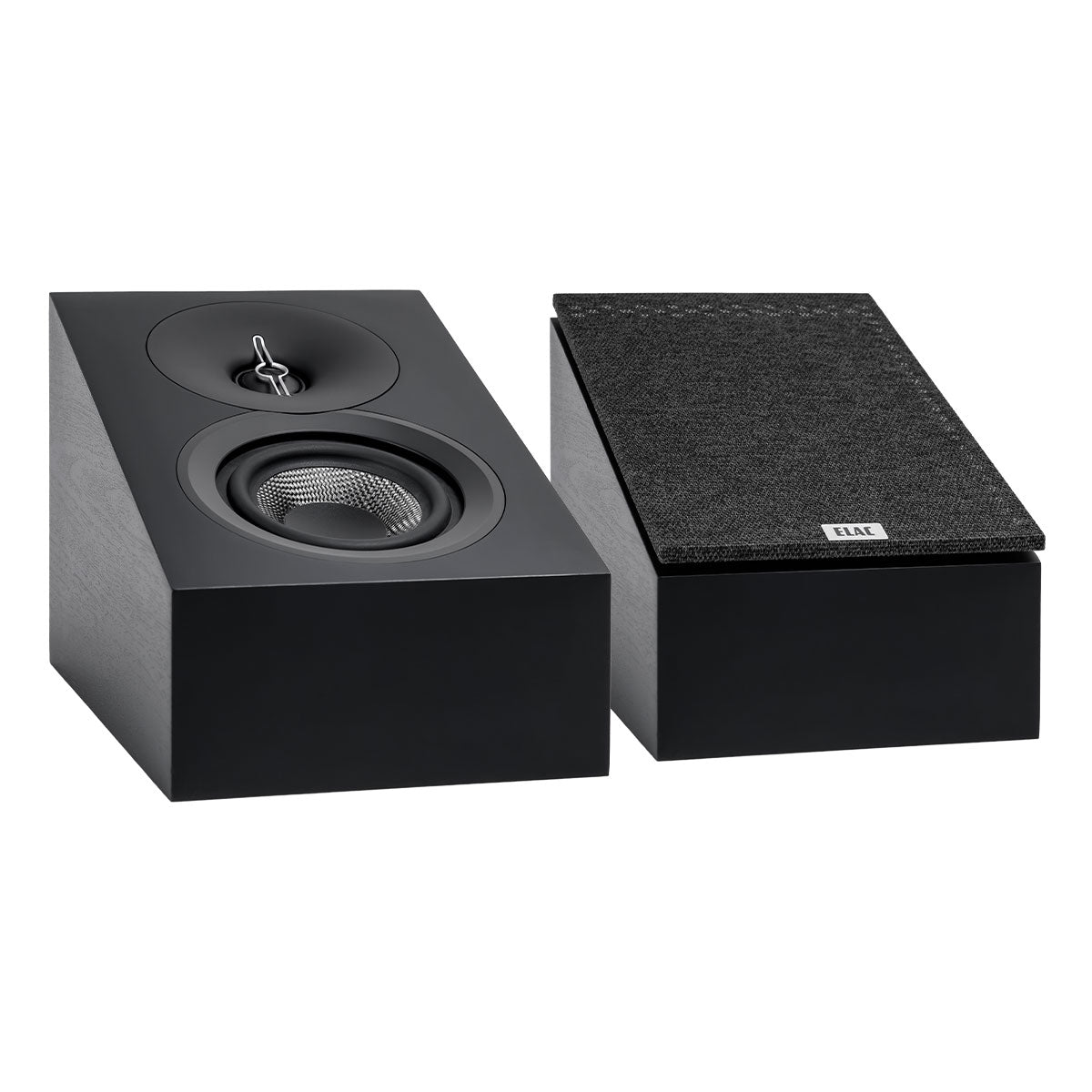 ELAC DA43 Debut 3.0 4 Inch Atmos Enabled Speakers - Pair (Black)