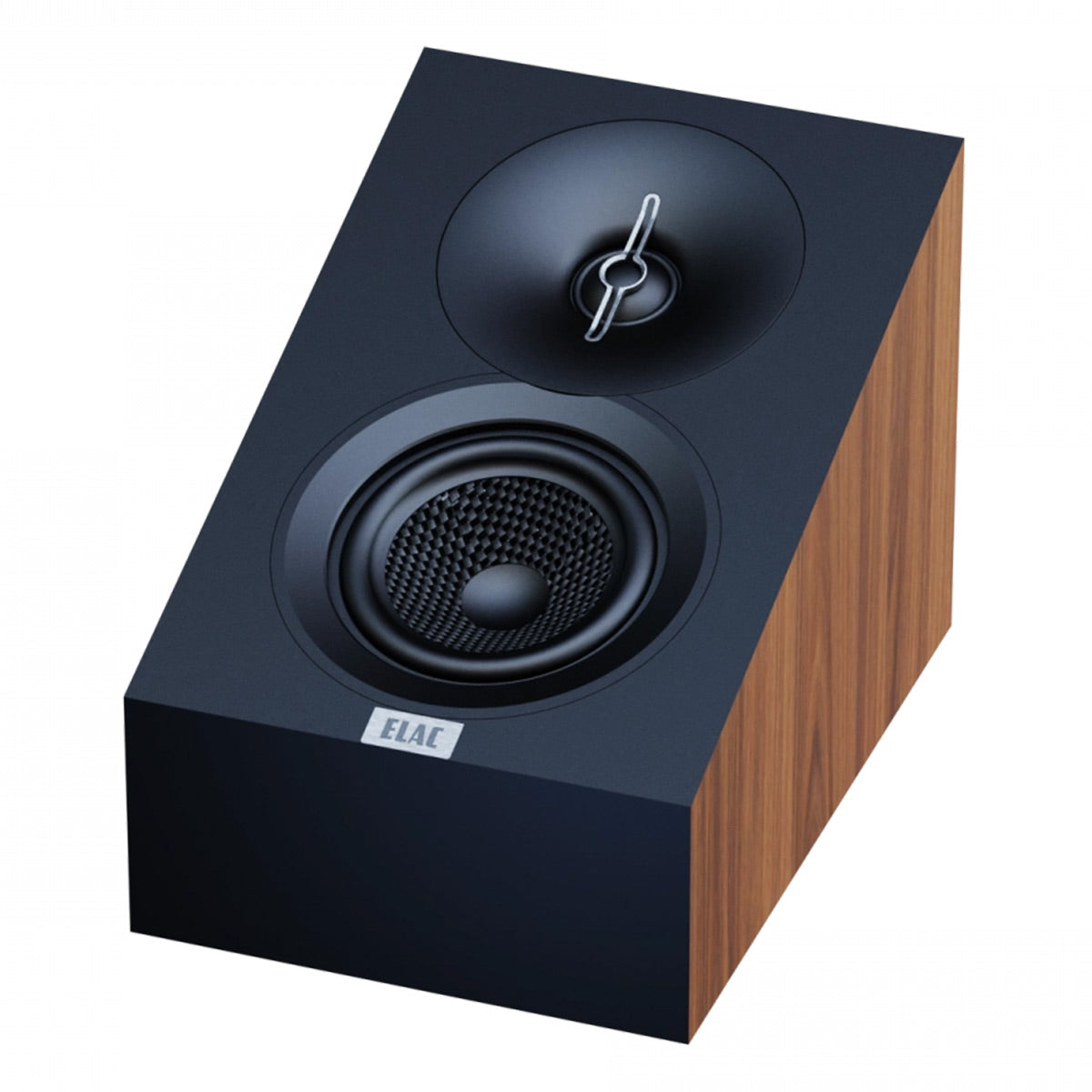 ELAC DA43 Debut 3.0 4 Inch Atmos Enabled Speakers - Pair (Walnut)