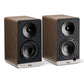Elac DCB41 4.5 Inch Powered Bookshelf Speaker - Pair (Walnut)
