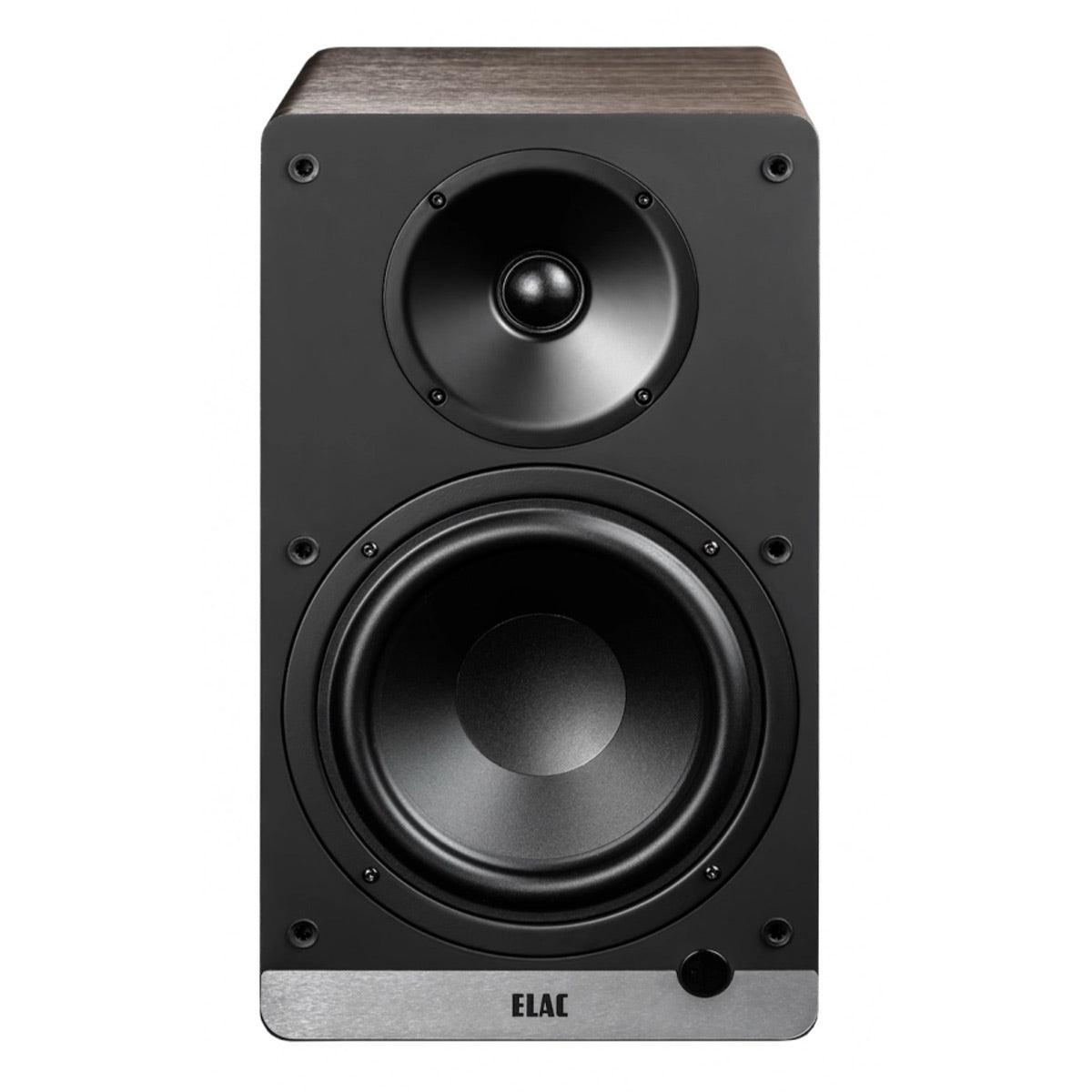 Elac DCB61 Debut ConneX Powered Bookshelf Speaker - Pair (Walnut)