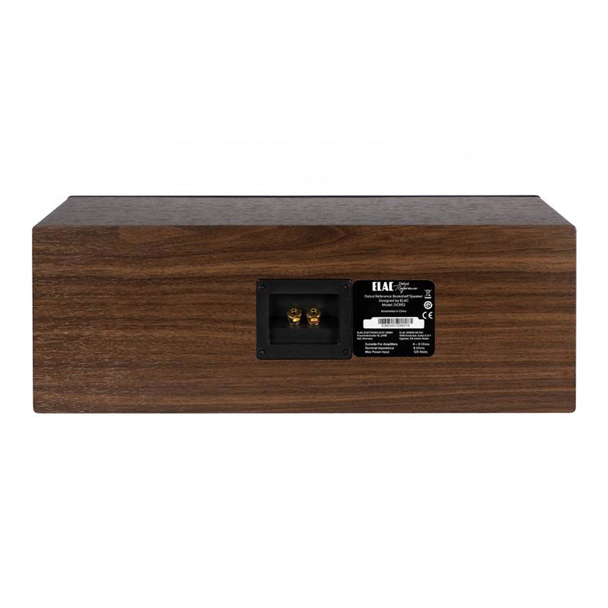 Elac DCR52 5.25 Inch Center Channel Speaker - Each (Walnut/Black)