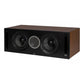 Elac DCR52 5.25 Inch Center Channel Speaker - Each (Walnut/Black)