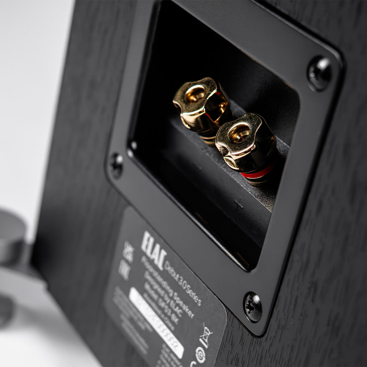 Elac DF53 Debut 3.0 5.25 Inch Floorstanding Speaker - Each (Black)