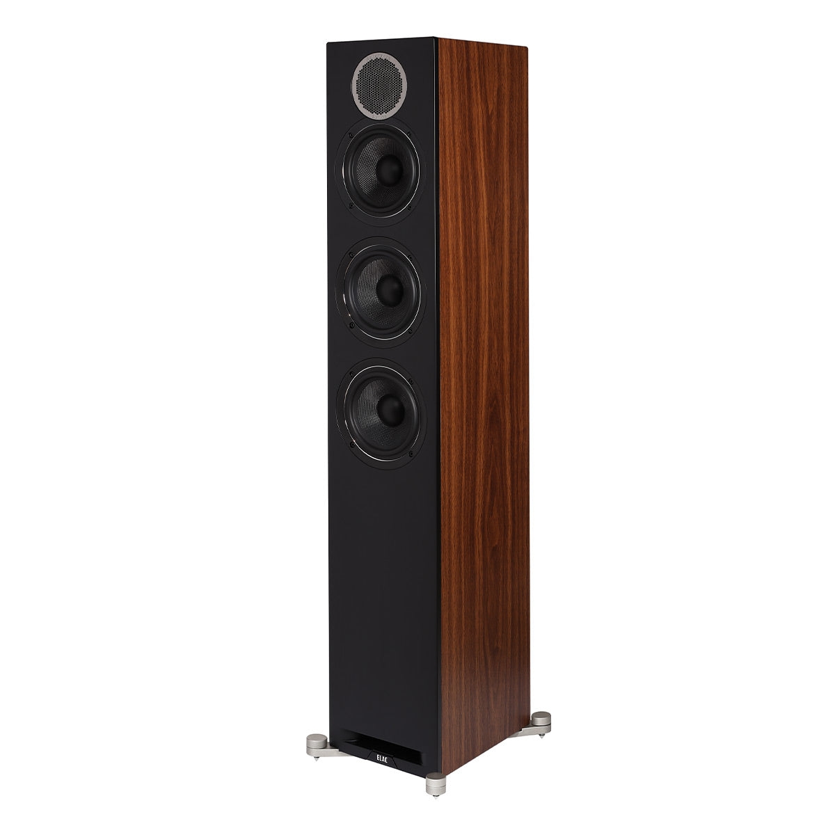 Elac DFR52 Debut Reference 5.25 Inch Floorstanding Speaker - Each (Walnut/Black)