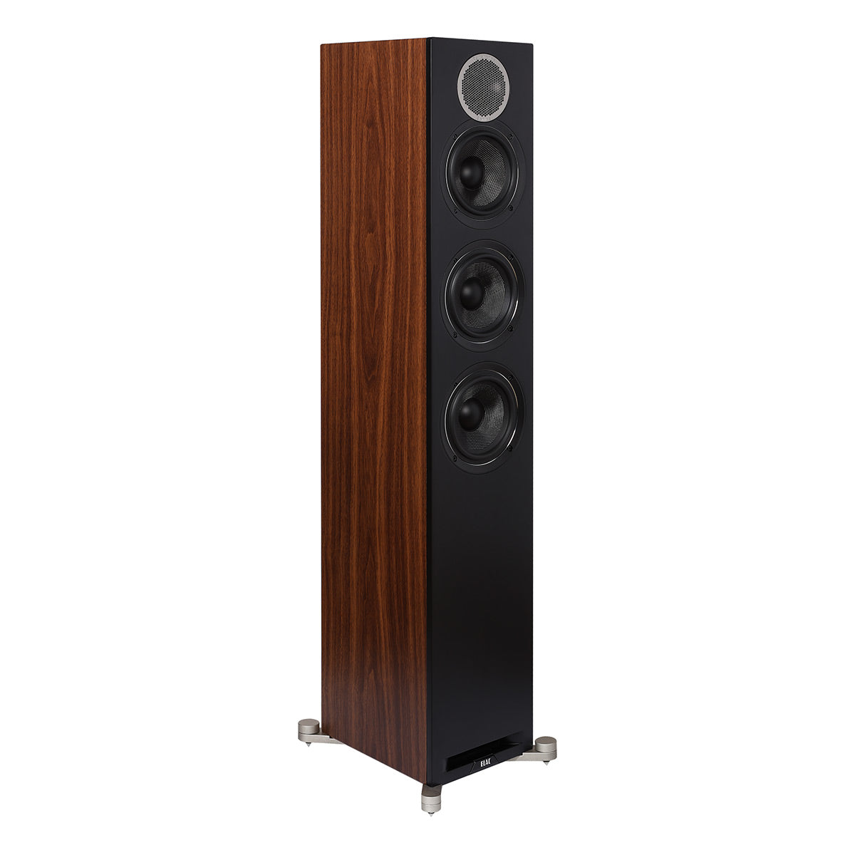 Elac DFR52 Debut Reference 5.25 Inch Floorstanding Speaker - Each (Walnut/Black)