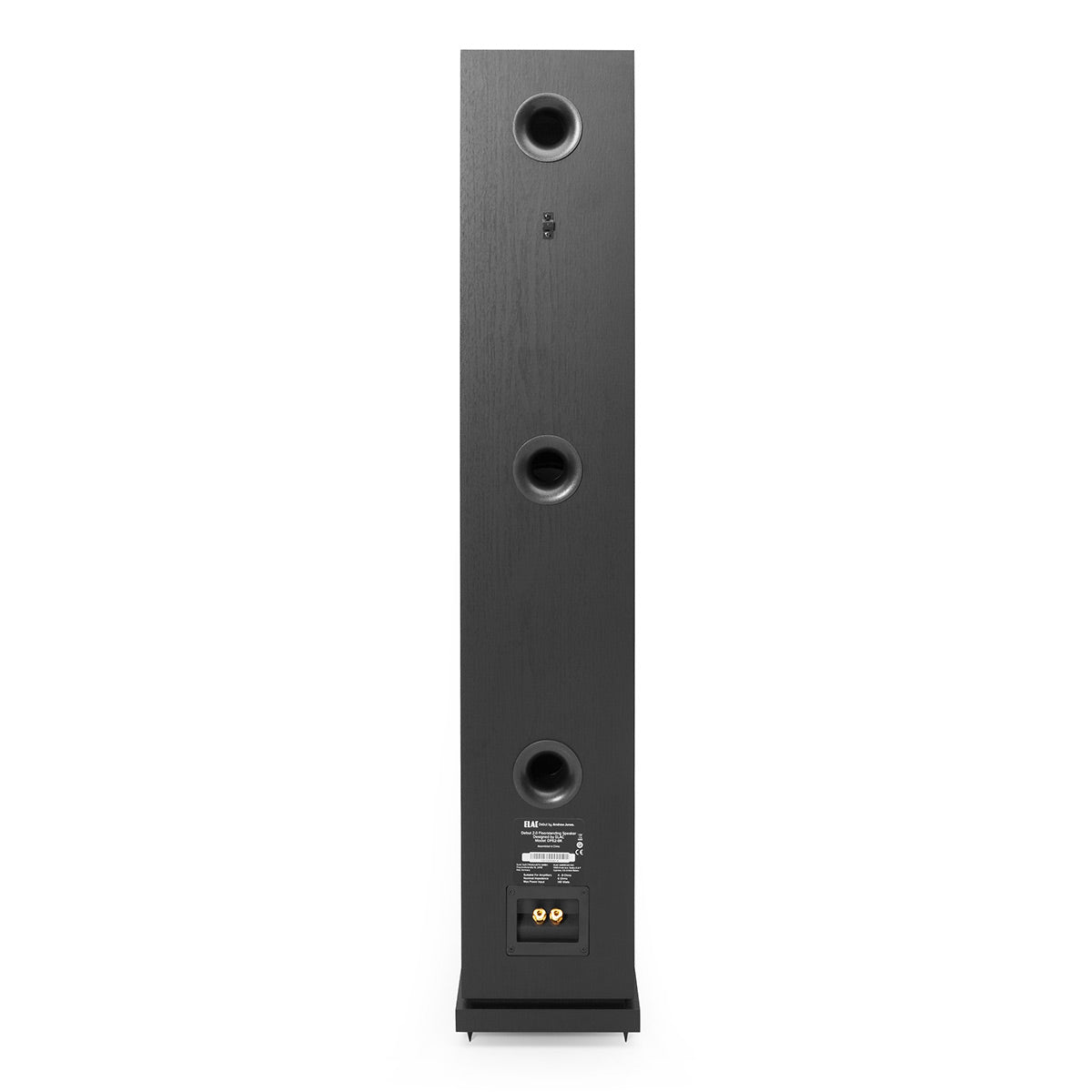Elac F6.2 Debut 2.0 Floorstanding Speaker - Pair (Black Ash Vinyl)