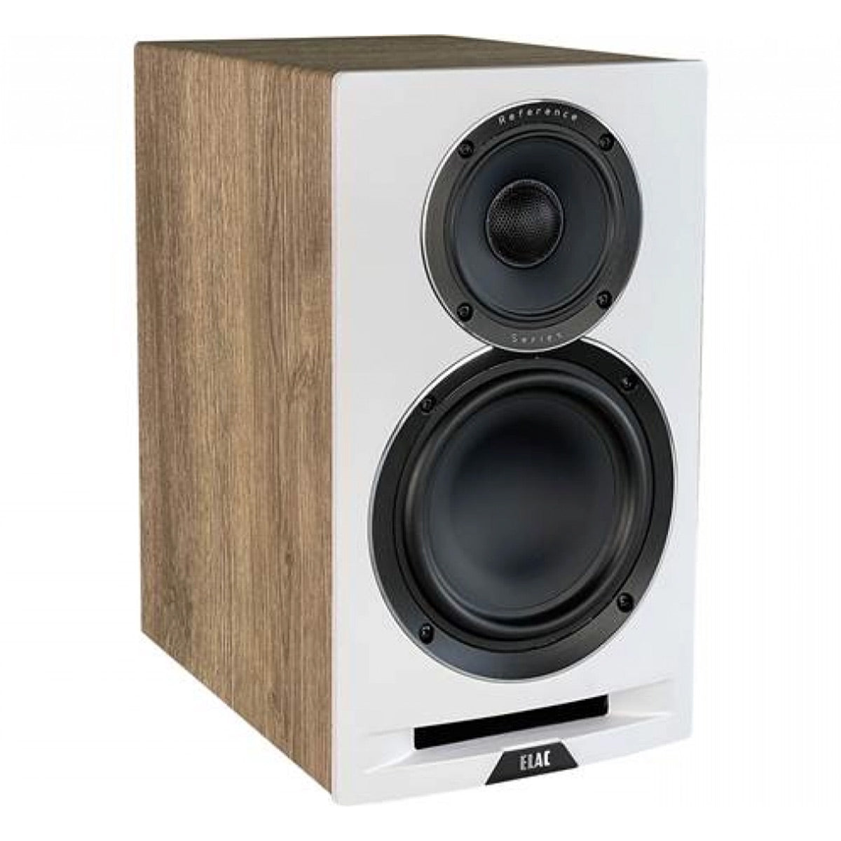 ELAC UBR62 6.5 Inch Bookshelf Speakers - Pair (Oak/White)
