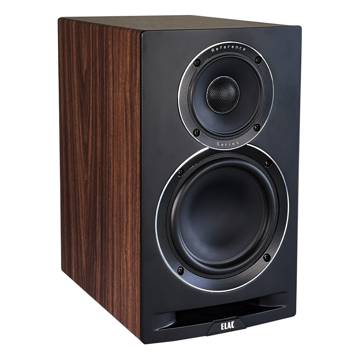 ELAC UBR62 6.5 Inch Bookshelf Speakers - Pair (Walnut/Black)