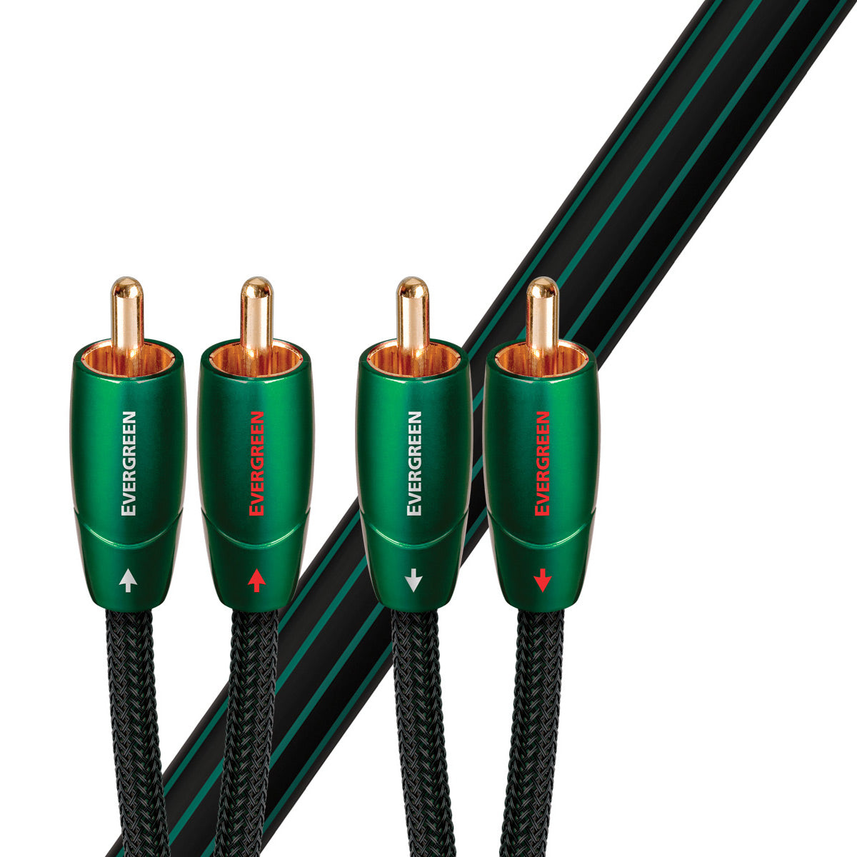 AudioQuest Evergreen RCA Male to RCA Male - 26.25 ft. (8m)
