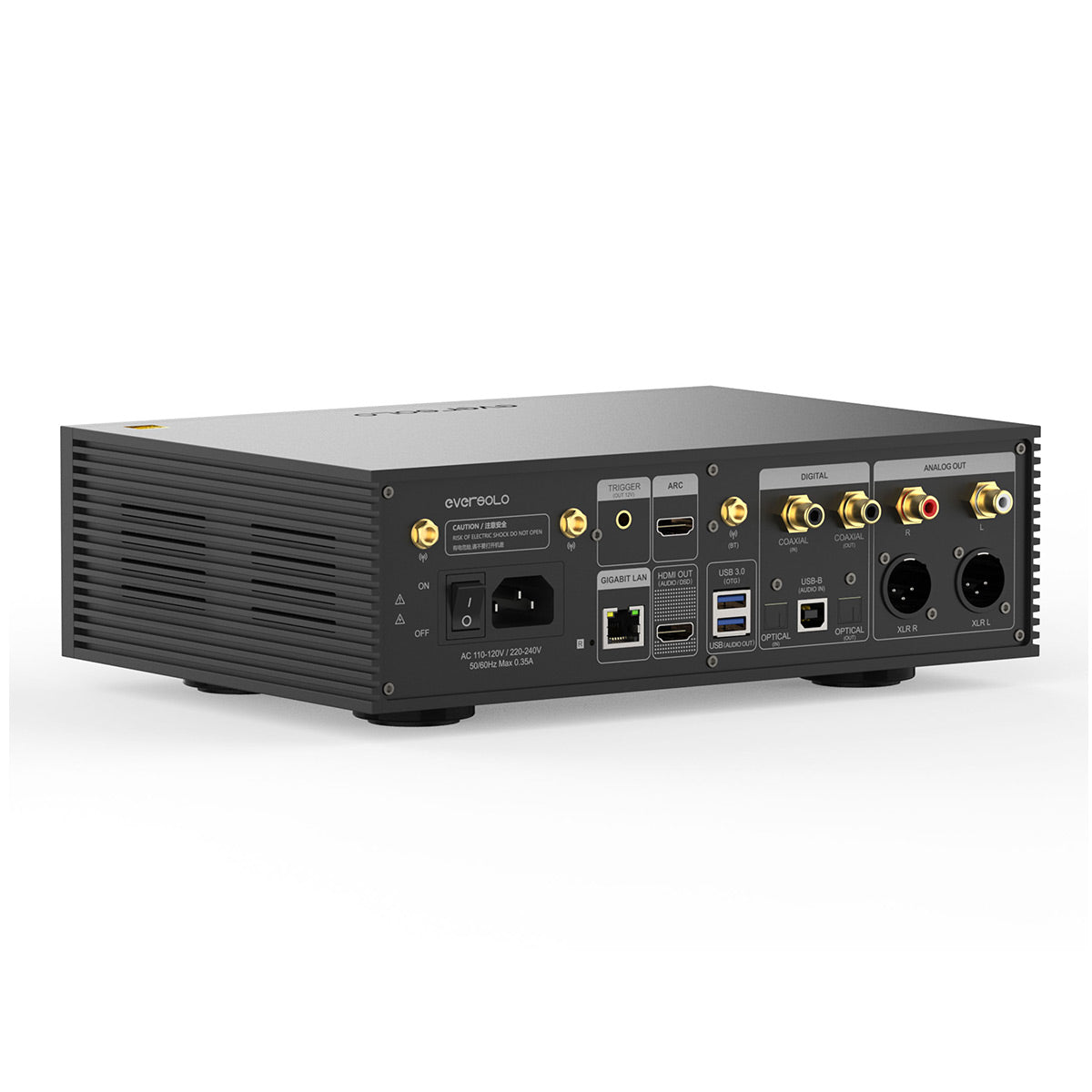 Eversolo DMP-A6 Master Edition Network Streamer with Built In DAC - Gen 2 (Black)
