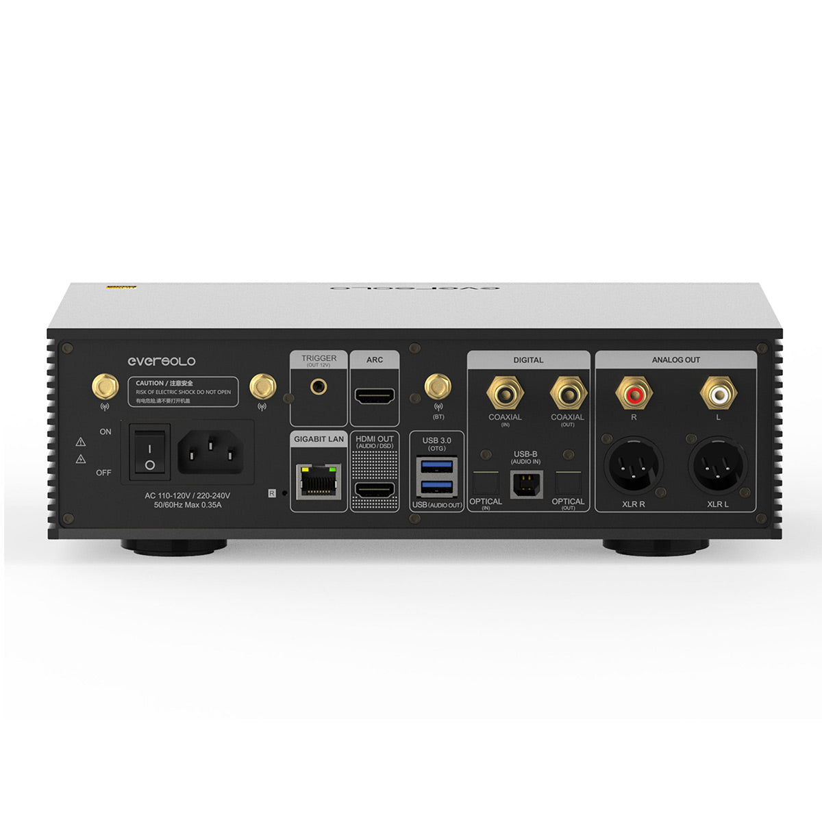 Eversolo DMP-A6 Master Edition Network Streamer with Built In DAC - Gen 2 (Black)