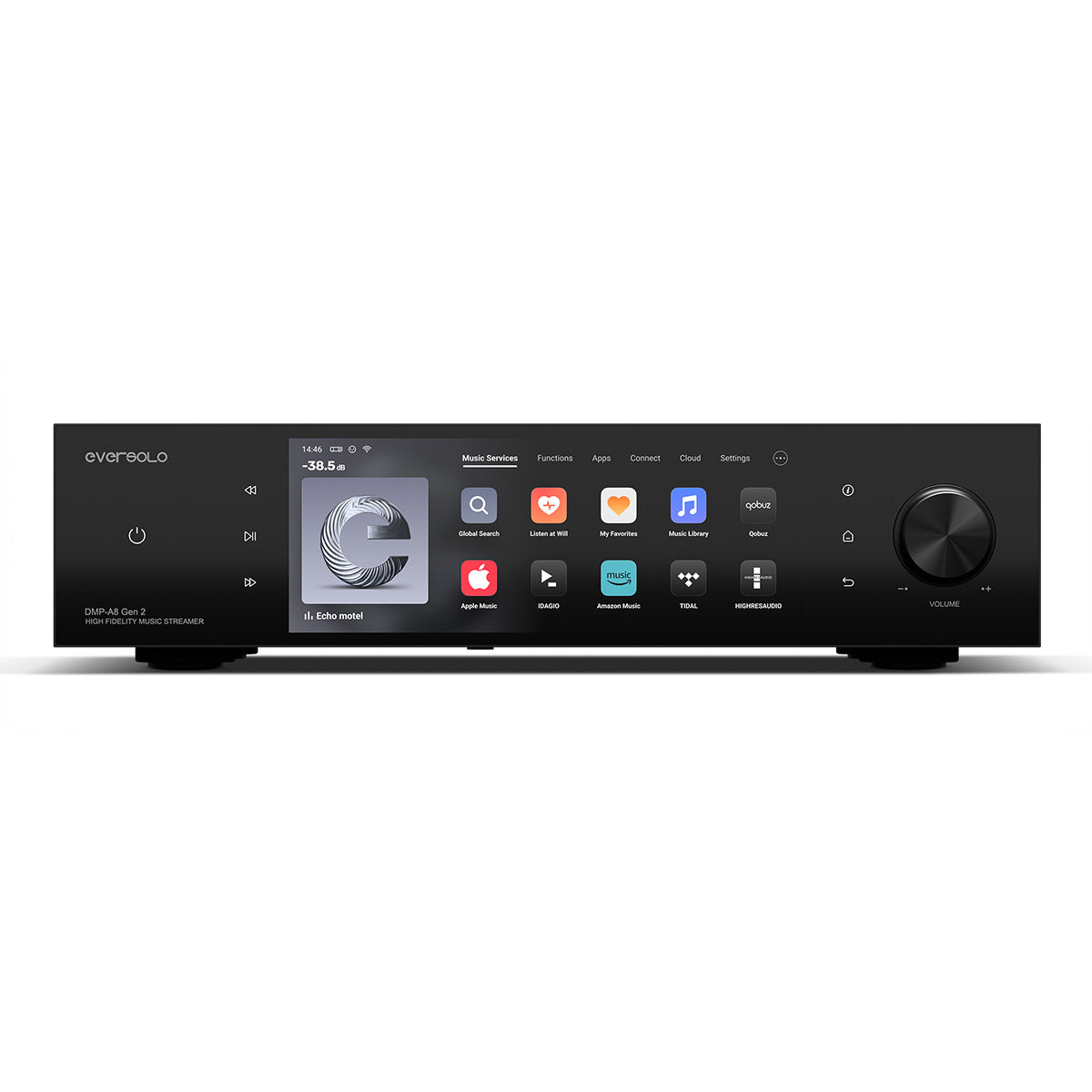 Eversolo DMP-A8 Network Streamer with Built In DAC (Gen 2)