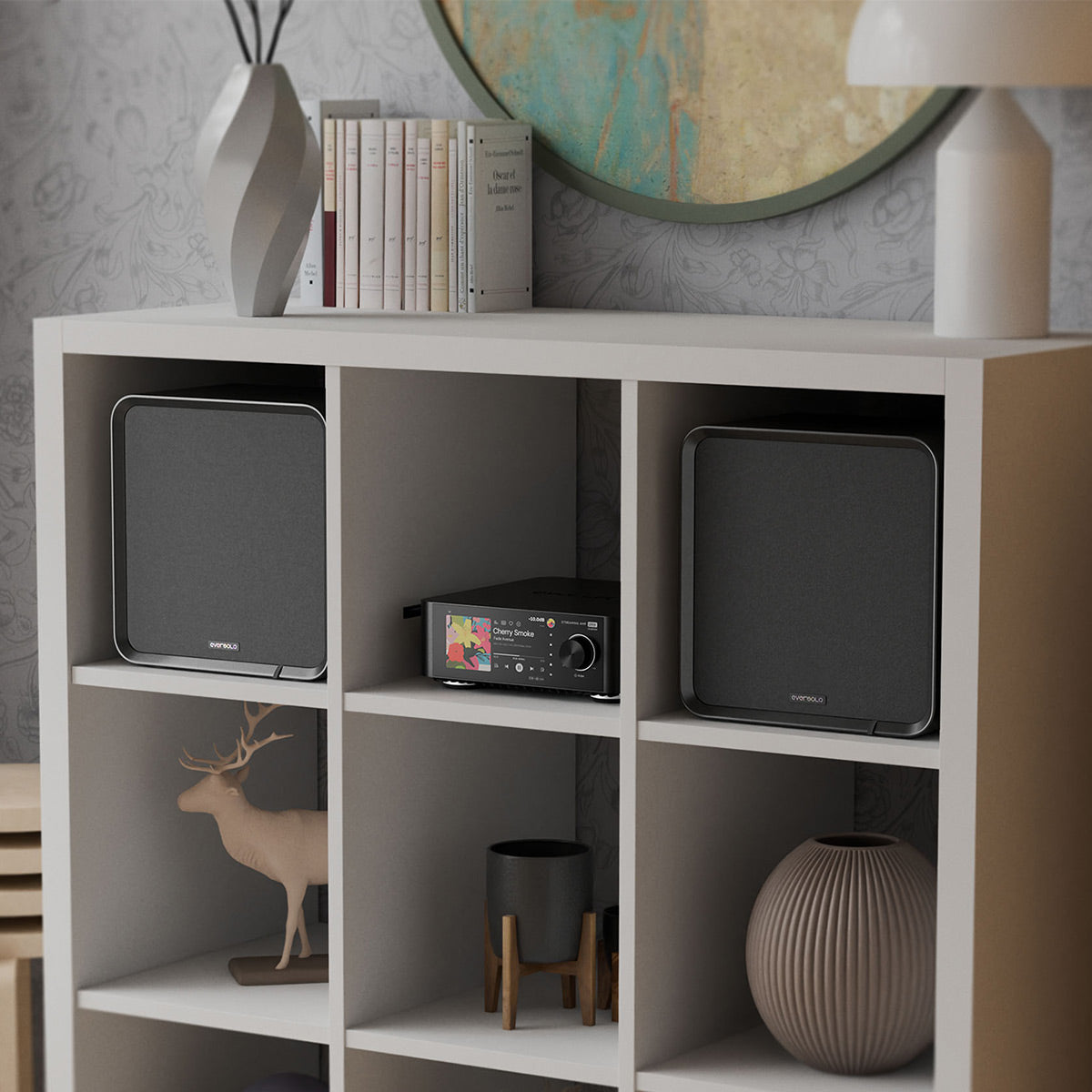 Eversolo SE100 Passive Hi-Fi Bookshelf Speakers - Pair (Black)