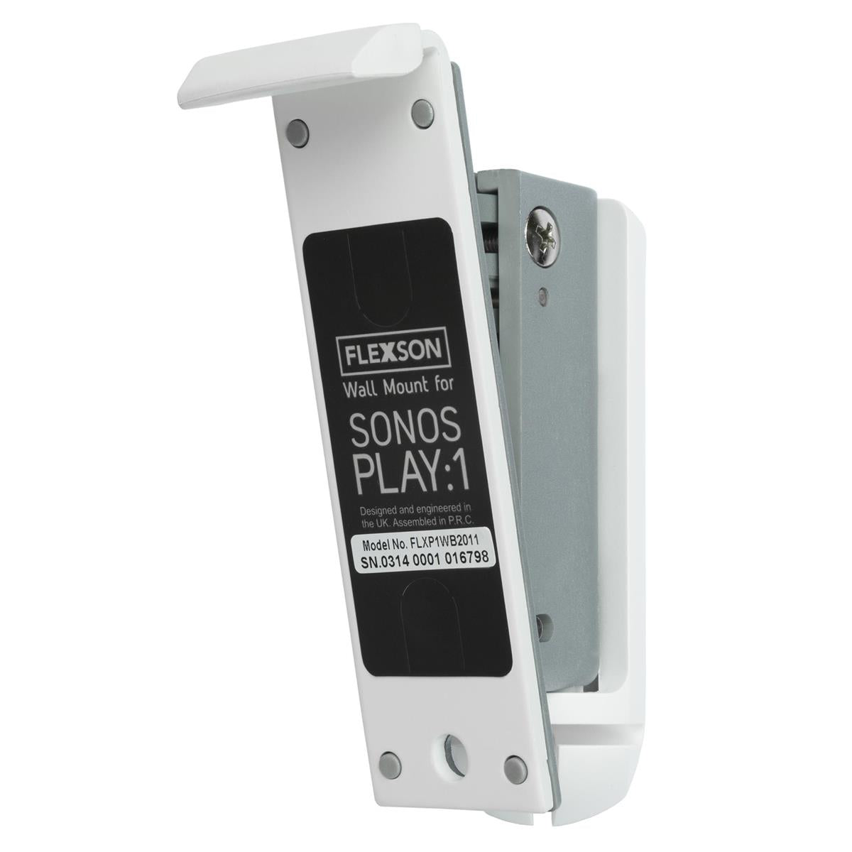 Flexson Wall Mount for Sonos Play:1 - Each (White)