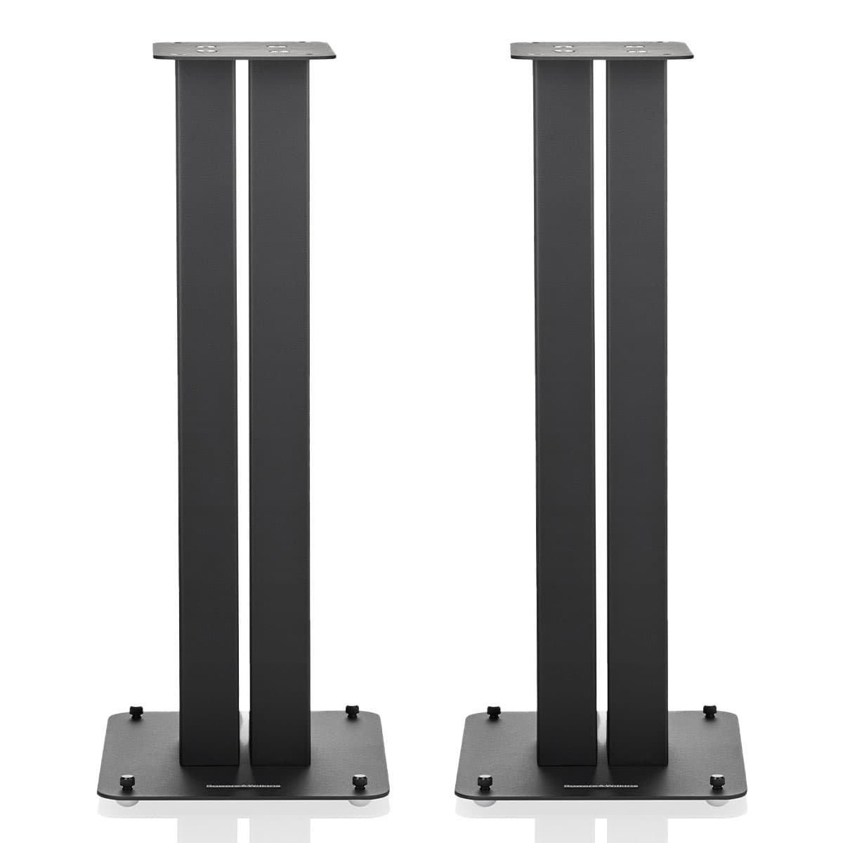Bowers & Wilkins FS-600 Floor Stands for S3 600 Series Bookshelf Speakers - Pair (Black)