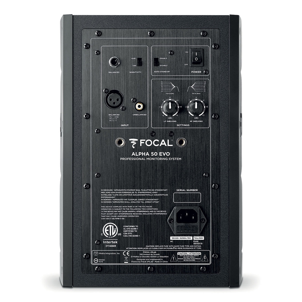 Focal Alpha Evo 50 Active 2-Way Studio Monitor - Each