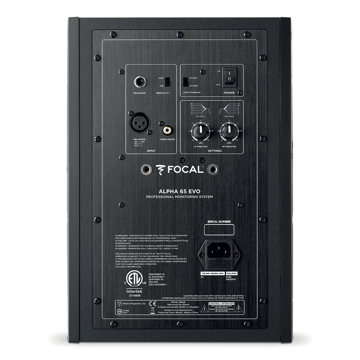 Focal Alpha Evo 65 Active 2-Way Studio Monitor - Each