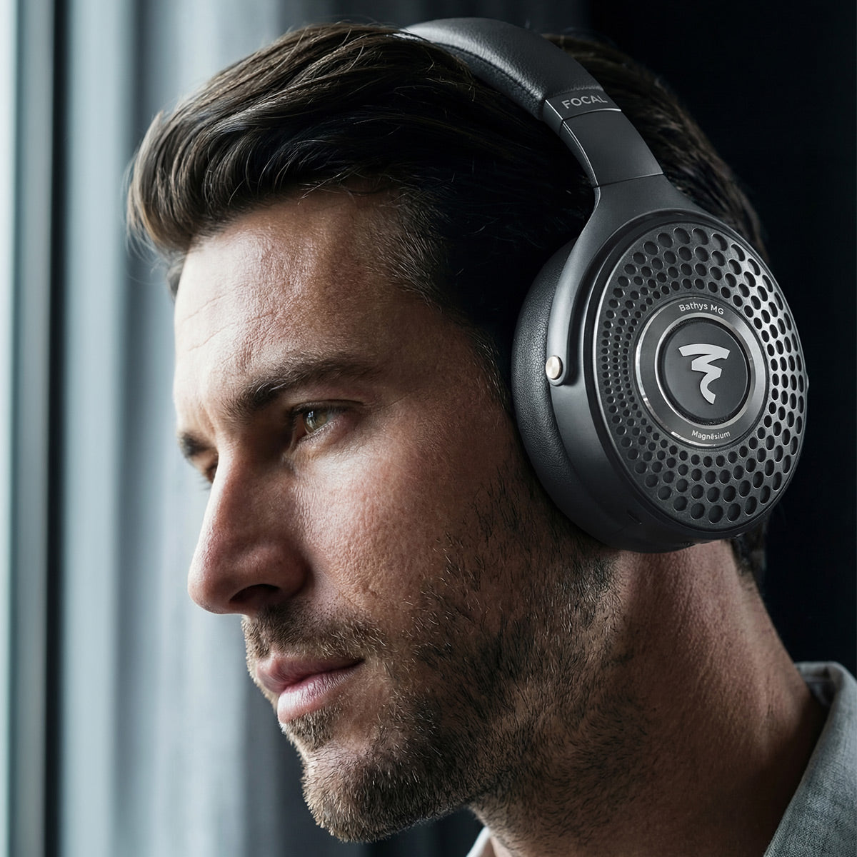 Focal Bathys MG Over-Ear Bluetooth Headphones (Graphen Grey)