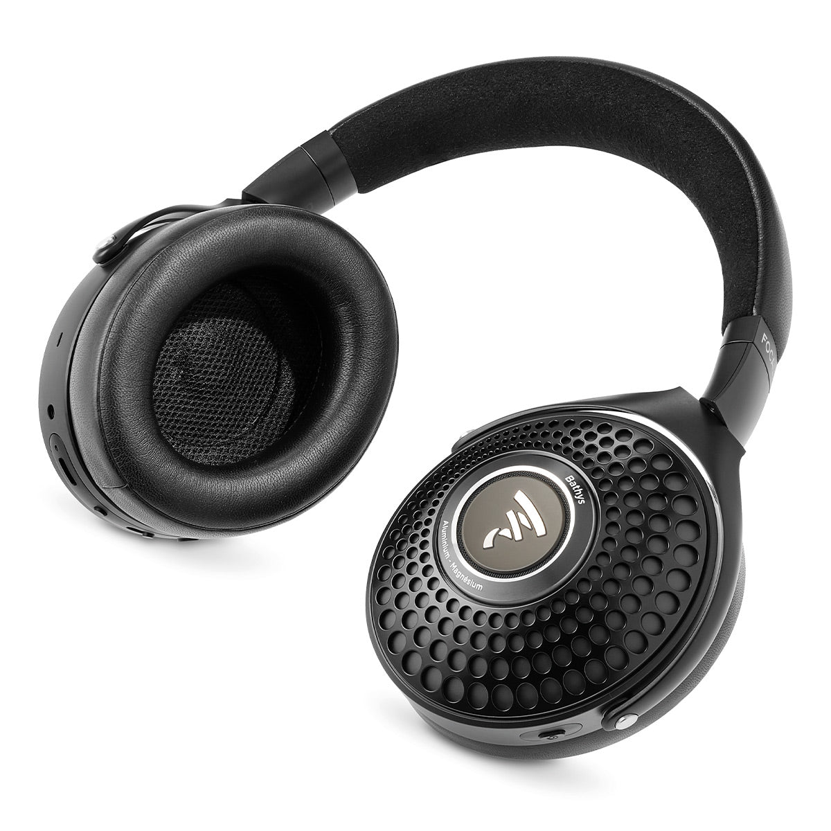 Focal Bathys Over-Ear Hi-Fi Bluetooth Wireless Headphones with Active Noise Cancellation (Deep Black)