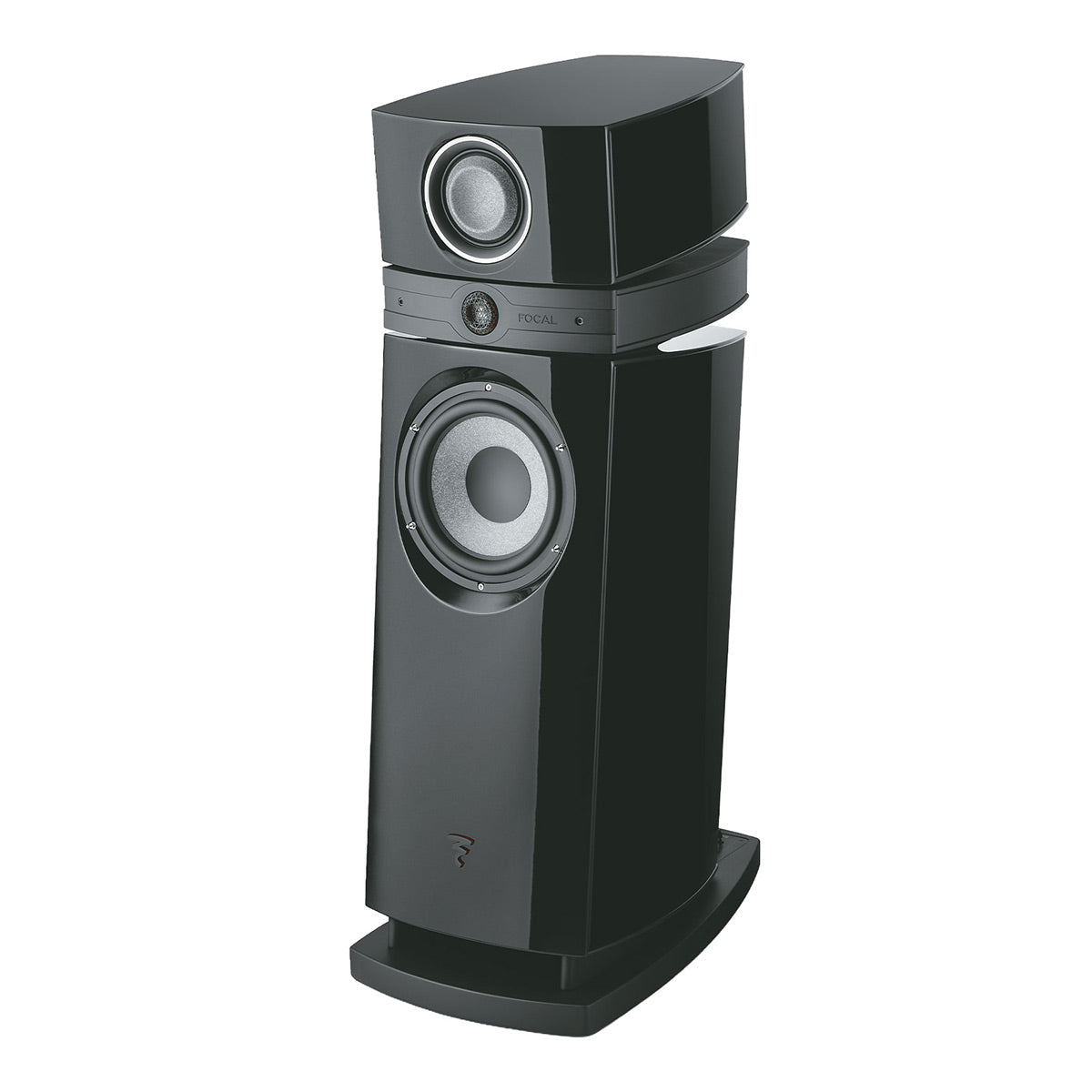 Focal Scala Utopia Evo M 3-Way Floorstanding Speaker - Each (Gloss Black)