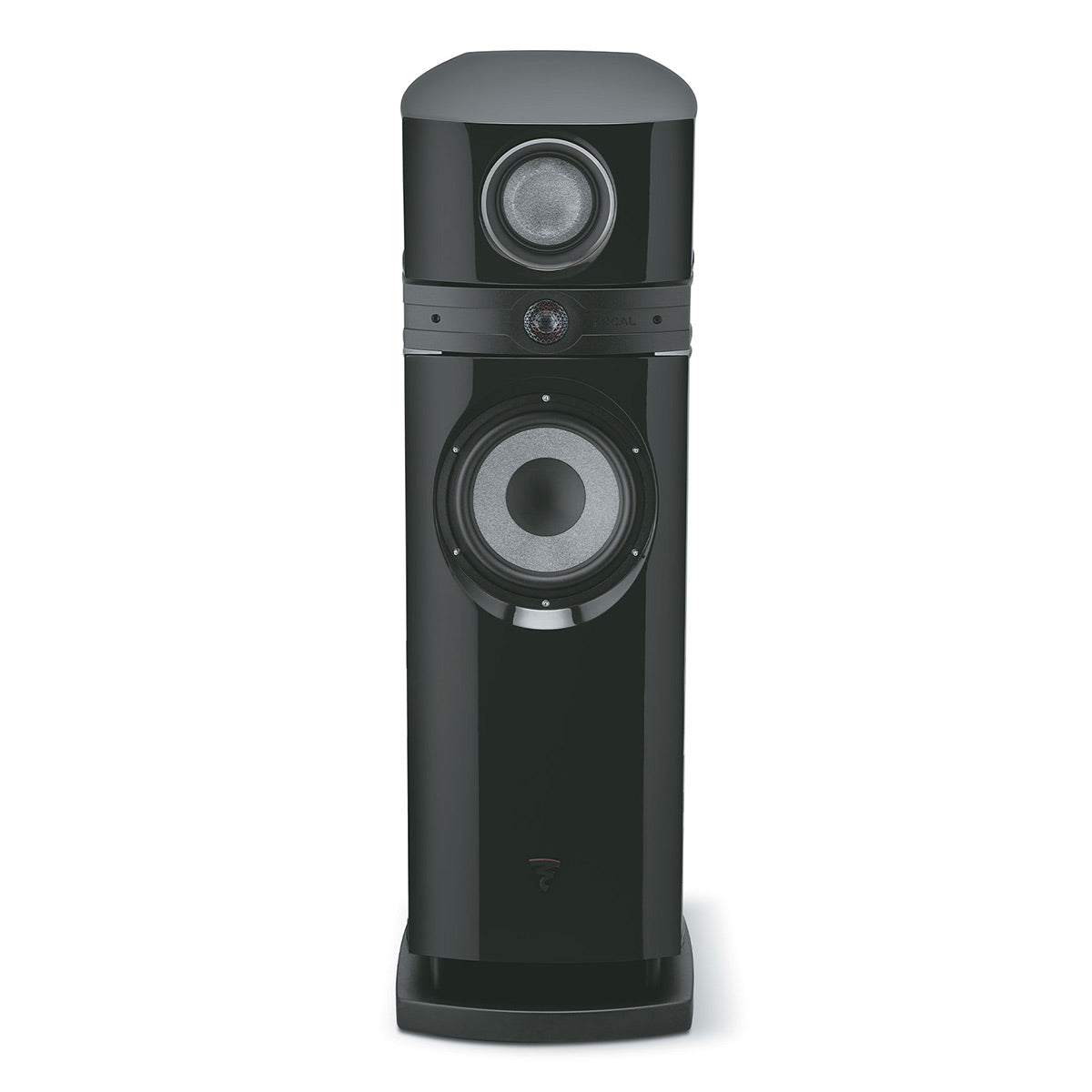 Focal Scala Utopia Evo M 3-Way Floorstanding Speaker - Each (Walnut / Gloss Black)