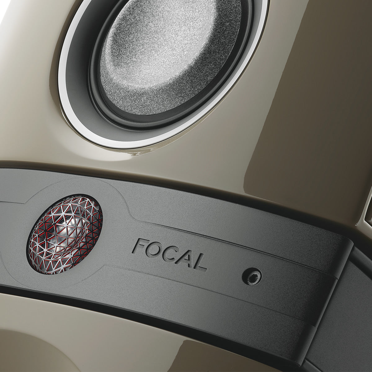 Focal Scala Utopia Evo M 3-Way Floorstanding Speaker - Each (Warm Taupe)