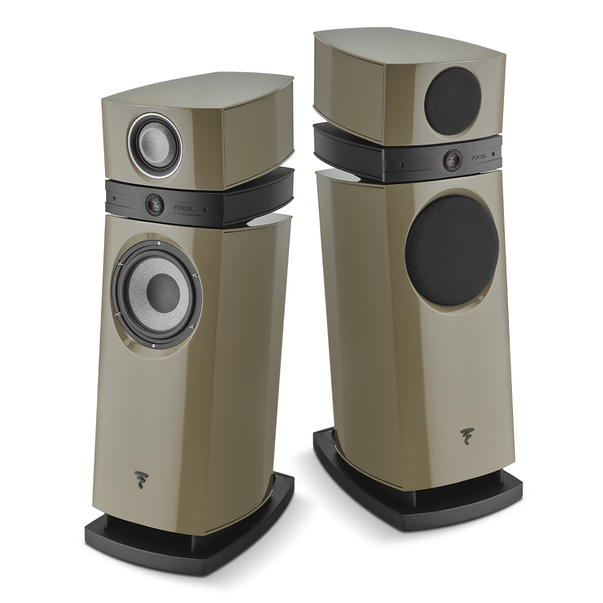 Focal Scala Utopia Evo M 3-Way Floorstanding Speaker - Each (Warm Taupe)
