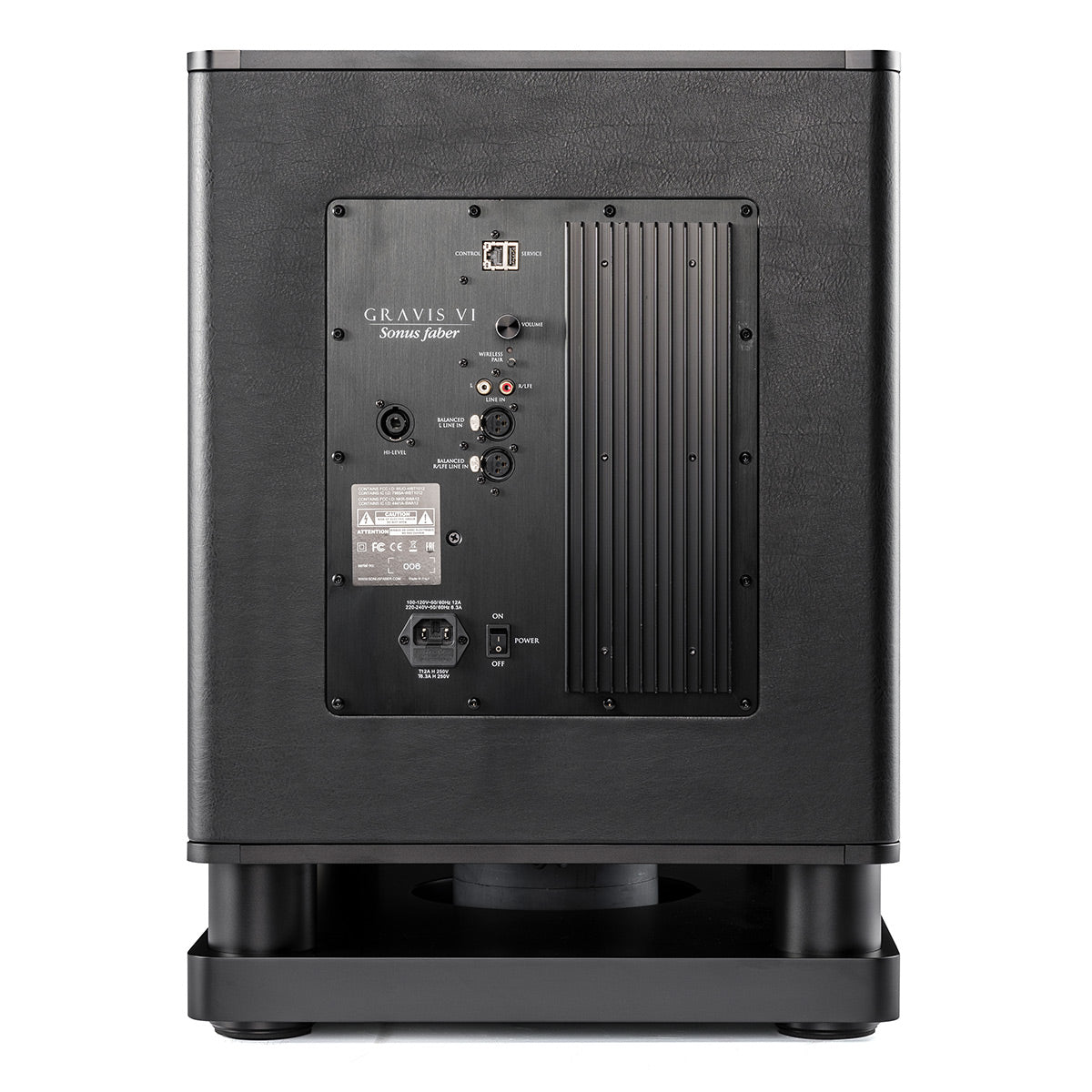 Sonus faber Gravis VI Active Subwoofer - Each (Black)
