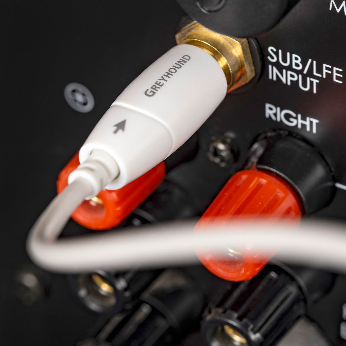 AudioQuest Greyhound RCA Low-Frequency Subwoofer Audio Interconnect - Thumbnail 3