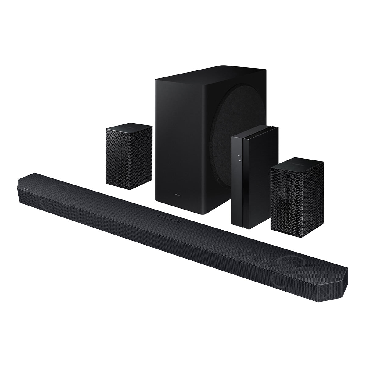 Samsung HW-Q910D 9.1.2-Channel Wireless Dolby Atmos Soundbar with Wireless Surround Speakers & Subwoofer