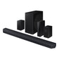 Samsung HW-Q910D 9.1.2-Channel Wireless Dolby Atmos Soundbar with Wireless Surround Speakers & Subwoofer