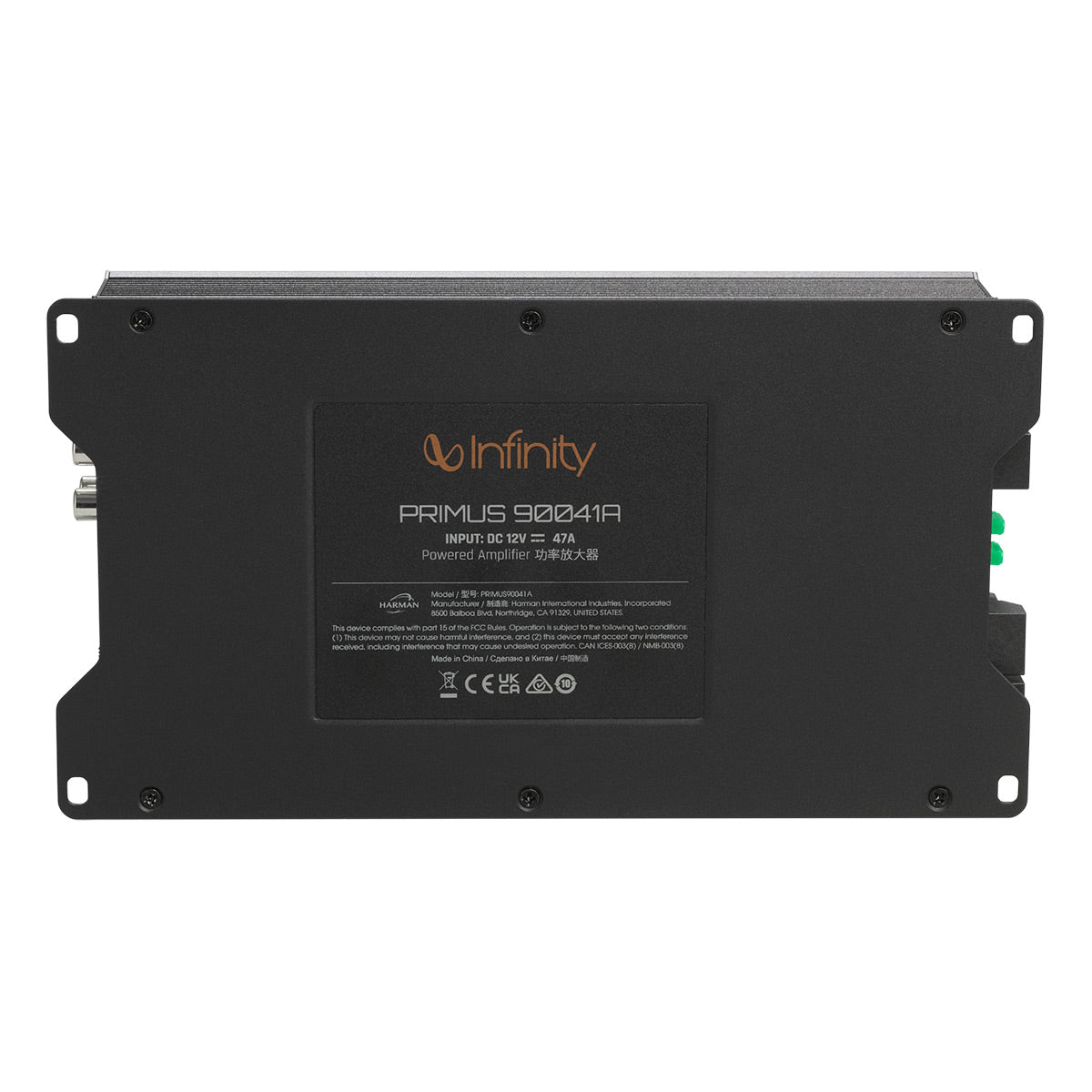 Infinity Primus 90041A 4 Channel Amplifier