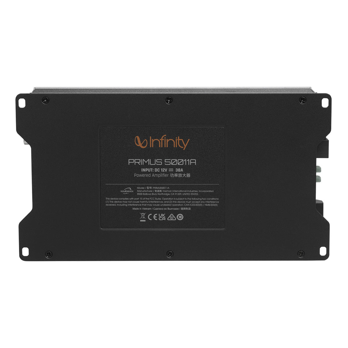 Infinity Primus 50011A 500W Mono Subwoofer Amplifier
