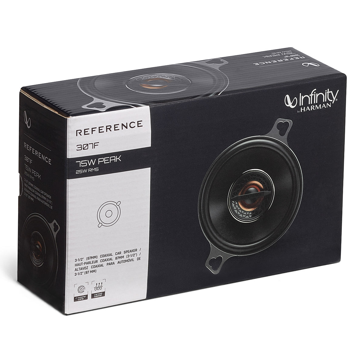 Infinity REF307F 3.5 Inch 2 Way Car Speakers - Pair