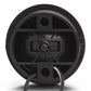 Black round car speaker with a central tweeter and visible wiring