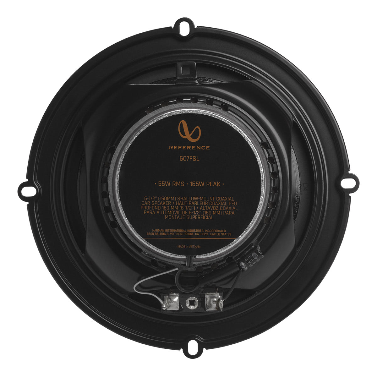Infinity REF607F 6.5 Inch 2 Way Car Speakers - Pair