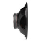 Black oval car speaker with a large magnet and visible copper voice coil