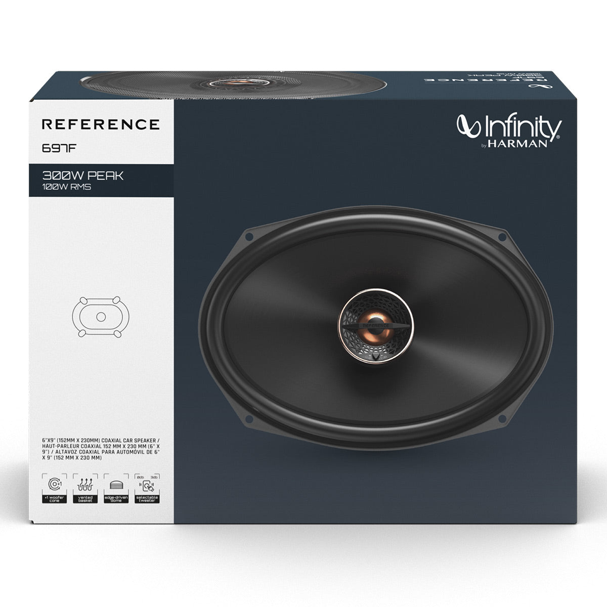 Infinity REF697F 6x9 Inch 2 Way Car Speakers - Pair