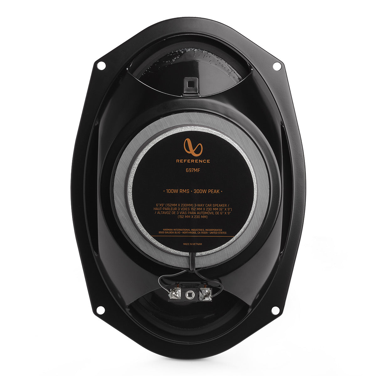Infinity REF697MF 6x9 Inch 3 Way Car Speakers - Pair