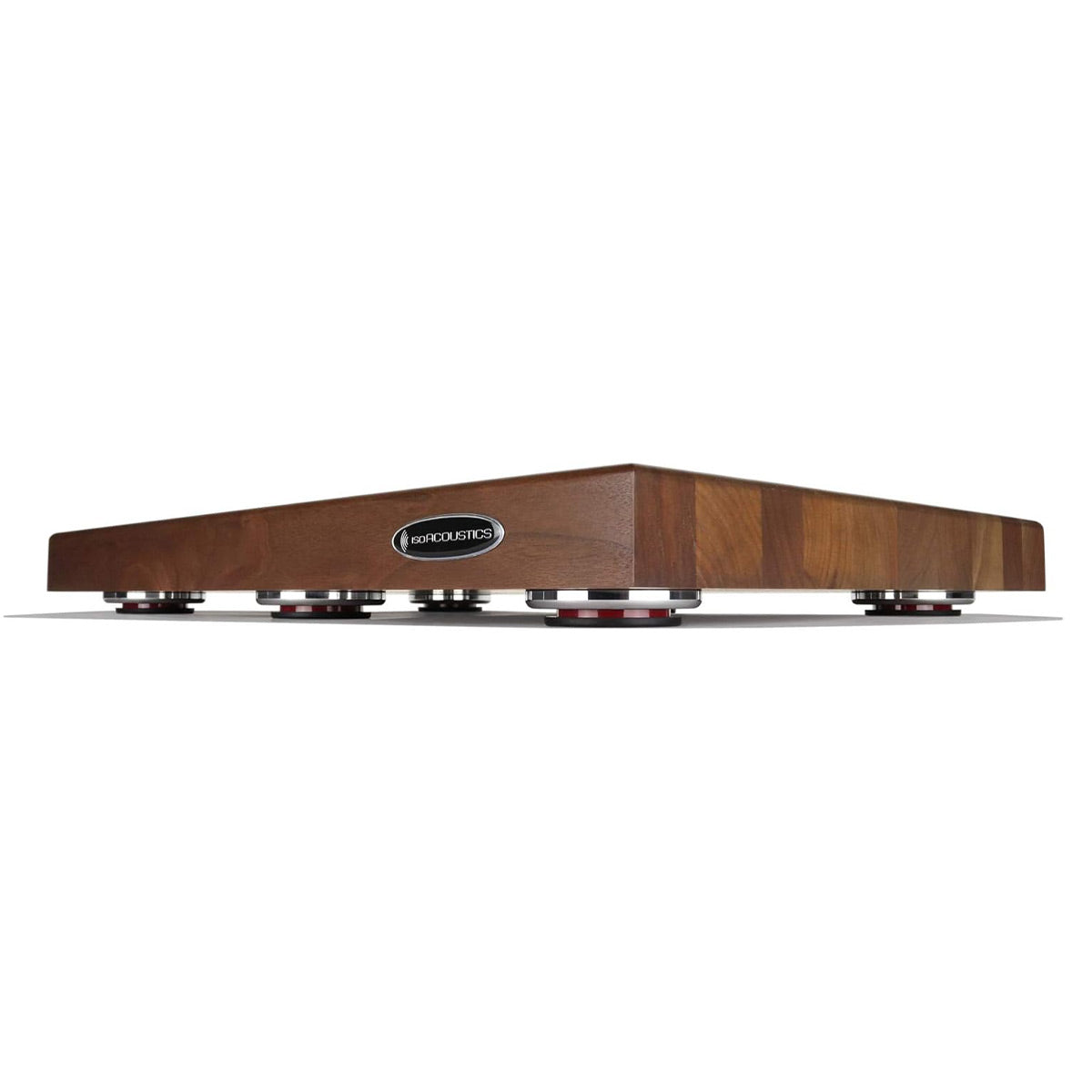 IsoAcoustics Delos 2216W1 22" x 16" x 1.75" Turntable Isolation Platform (Walnut)