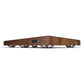 IsoAcoustics Delos 2216W1 22" x 16" x 1.75" Turntable Isolation Platform (Walnut)